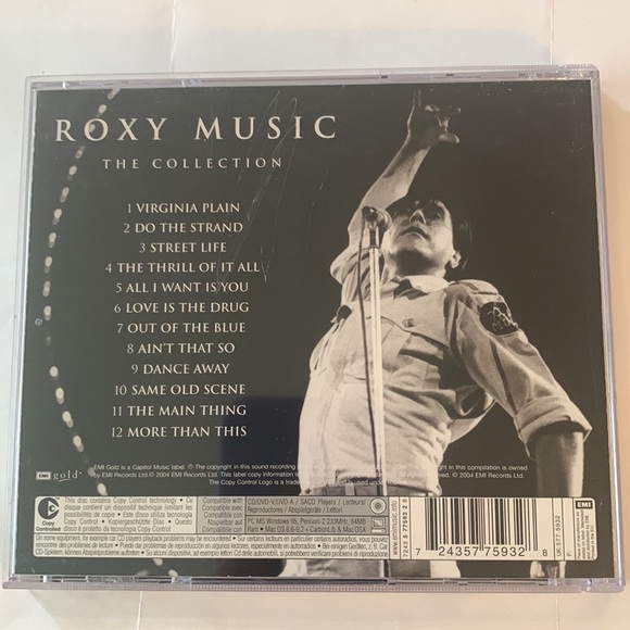 3 for $15 bundle  CD Roxy Music “ The Collection” - Picture 2 of 2